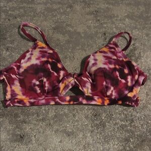 Tie-Dye Bikini Top